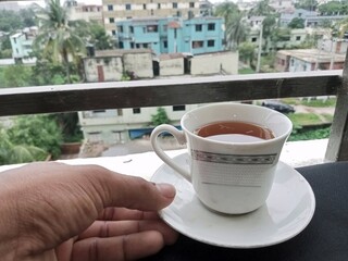 black tea coffee cup