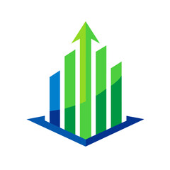 Minimalist bull stock market logo, futuristic living space, abstract blur city, neuter, peacock spider, vintage cat, growing environment logo  Silhouette Vector Graphics element illustration