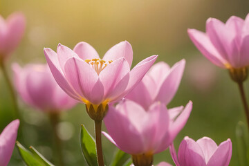 Obraz premium Pale Lilac Blossoms in Spring
