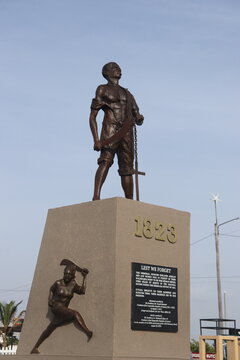 1823 Monument in Georgetown Guyana, South America