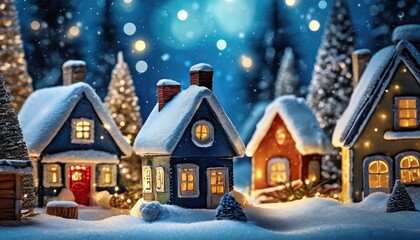 christmas night in the city