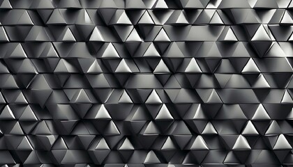 Abstract Geometric Triangular Pattern