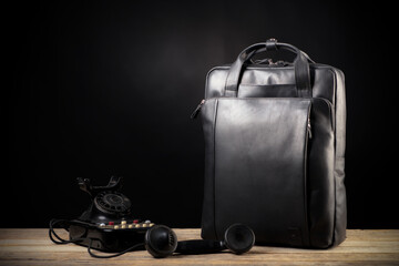 Bag briefcase for businessman men