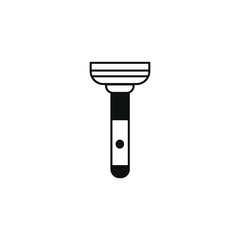 barber razor vector type icon