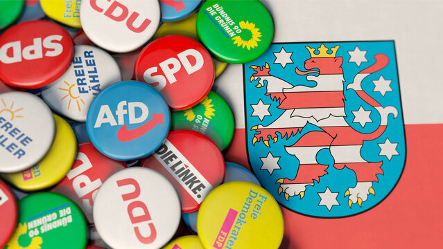 Parteien zur Wahl in Thüringen
