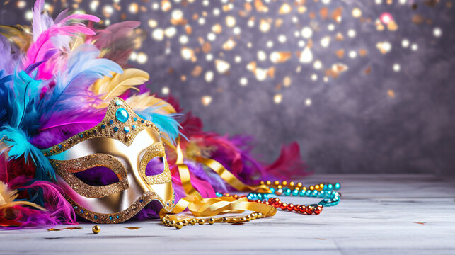 carnival mask background