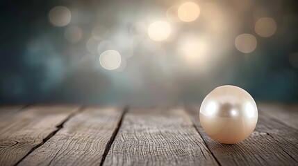 Vintage grange effect wooden surface with pearl decoration wallpaper background