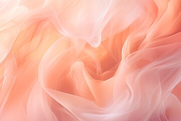 pastel peach smoke texture and background with copy space