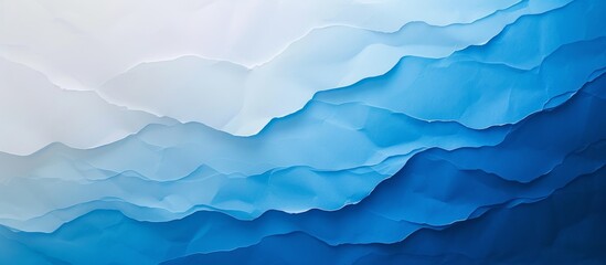 Blue to White Gradient Paper Texture Background for a Stunning Visual Experience