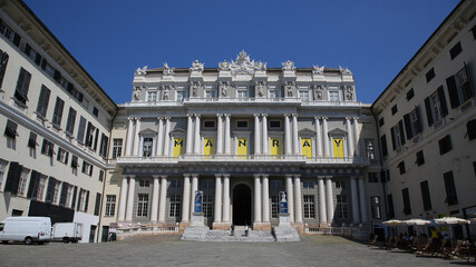 Fototapeta na wymiar Palacio Ducal, Génova, Italia