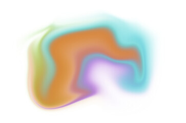 Abstract gradient, colorful blurred wave.