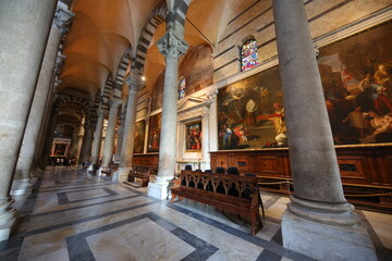 Fototapeta premium Torre de Pisa, Catedral de Santa María Asunta, Pisa, Italia
