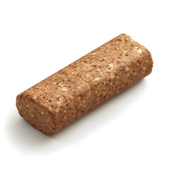 Cork isolated on white background, hyperrealism, png
