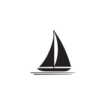 recommend clip art: Catamaran in cartoon, doodle style. Image for t shirt. Isolated 2d vector illustration in logo, icon, sketch style, Eps 10. AI Generative