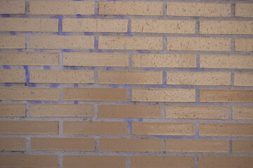 Fondo de ladrillos rojos de un eficio.