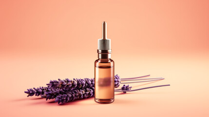 Dive into the world of aromatherapy with a captivating image of essential oil bottles, complemented...