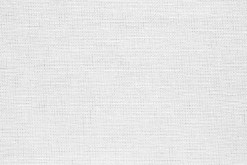 Linen fabric texture, white canvas texture as background
