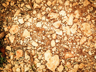 Rocky natural background.