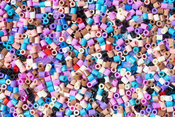 assortment of beads 