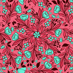 Romantic pink pattern