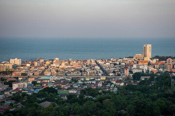 Fototapeta premium THAILAND PRACHUAP HUA HIN CITY VIEW