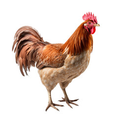 Fototapeta premium rooster isolated on white