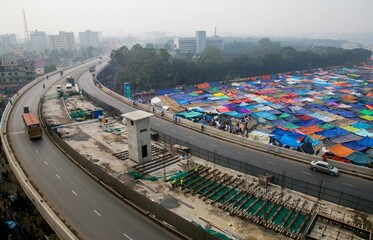 The Bishwa Ijtema is an annual gathering of Muslims in Tongi, by the banks of the River Turag, in the outskirts of Dhaka, Bangladesh. The Ijtema is  considered a demonstration of Muslim unity.