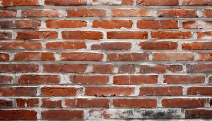 vintage red brick wall