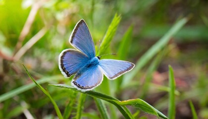 fifth blue butterfly