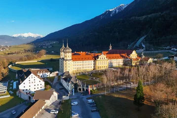 Fotobehang Monastery Stams, Tyrol, Austria © Comofoto