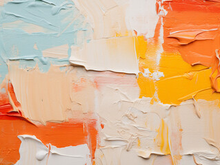 close up of abstract rough colorful multicolored canvas painting texture
