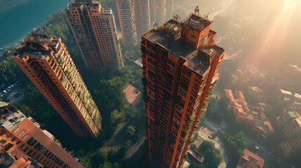 edificio, arquitectura, ciudad, apartamento, urbana, construcción, despacho, rascacielos, exterior, cristaleras, fachada, agiotaje, casa, construcción, alto, residencial, balcones, modo de vivir, alto