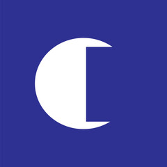 A logo inspired by the letter C 