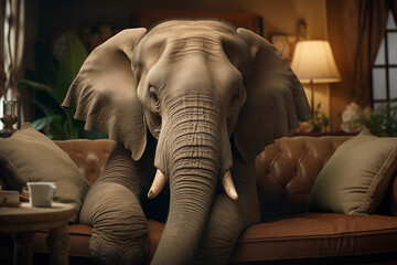 Concpet of elephant in the room