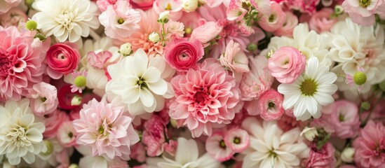 Beautiful Pink and White Flowers: A Stunning Combination of Beautiful, Pink and White Blooms