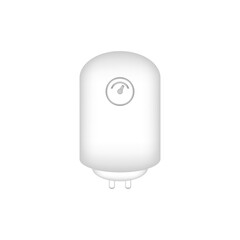 Boiler icon on white.