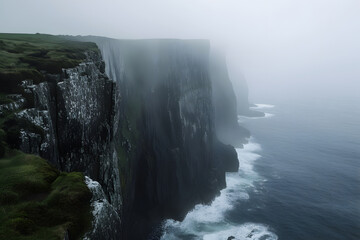 Faszination Klippen: Majestätische Küstenlandschaft in der Dämmerung