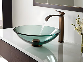 Elegant Minimalist Oasis - Modern Bathroom Design Epitomized
