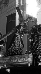 Procession of Jesus Nazareno del Perdon of San Francisco de Antigua Guatemala in commemoration of...