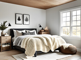 Scandinavian Farmhouse Charm: Clean Lines and Natural Materials