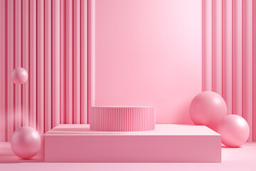 Minimalist product presentation background, mock up, graphic ressources