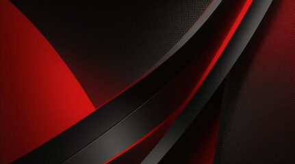 Obraz premium 3D red gray techno abstract background overlap layer on dark space with rough decoration. Modern graphic design element cutout shape style concept for web banners, flyer, card, or brochure cover.