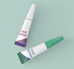 Super Glue Tube 3D model