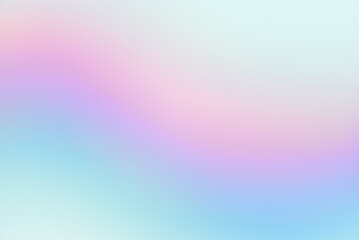 パステルカラーの虹色グラデーション・混色のシンプルな背景素材・ぼかし
