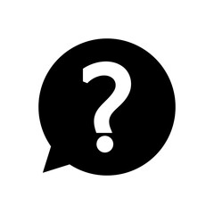 Question icon vector. question mark icon vector.