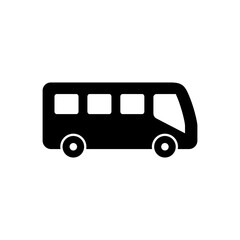 Bus icon vector. bus vector icon