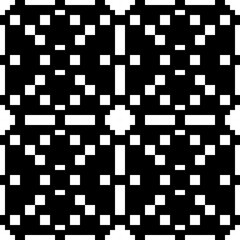 Seamless pattern. Geometric motif. Polygons background. Simple shapes wallpaper. Abstract backdrop. Digital paper, web design, textile print. Squares, rectangles, figures ornament. Vector artwork