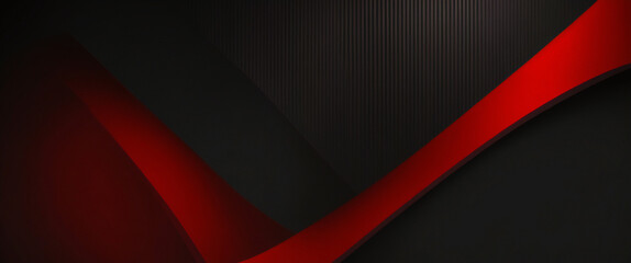 Obraz premium 3D red gray techno abstract background overlap layer on dark space with rough decoration. Modern graphic design element cutout shape style concept for web banners, flyer, card, or brochure cover.