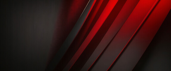 Obraz premium 3D red gray techno abstract background overlap layer on dark space with rough decoration. Modern graphic design element cutout shape style concept for web banners, flyer, card, or brochure cover.