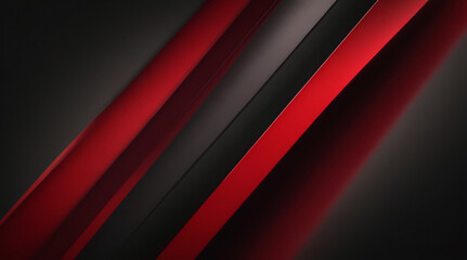 3D red gray techno abstract background overlap layer on dark space with rough decoration. Modern graphic design element cutout shape style concept for web banners, flyer, card, or brochure cover.